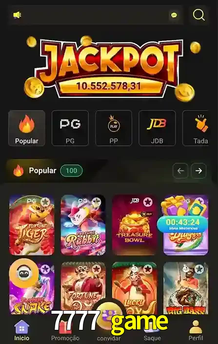 Promoções Especiais no 7777 game App